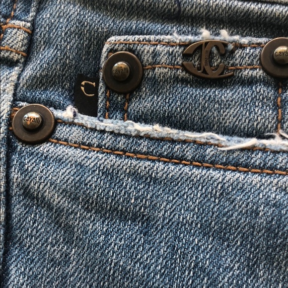 Roberto Cavalli Just Cavalli jeans US 27 Straight leg. Y2K - Picture 6 of 14